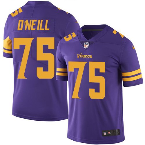 Nike Men & Women & Youth Vikings 75 Brian O'Neill Purple Color Rush Limited Jersey,We sell and wholesale Nike Men & Women & Youth Vikings 75 Brian O'Neill Purple Color Rush Limited Jersey on line form chian!